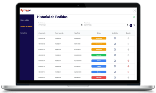 Historial pedidos cliente-1